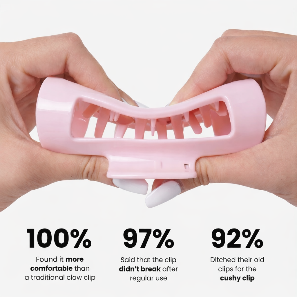 Hair Comfort Clip | No-Pain Hair Holding Clip for Daily Use