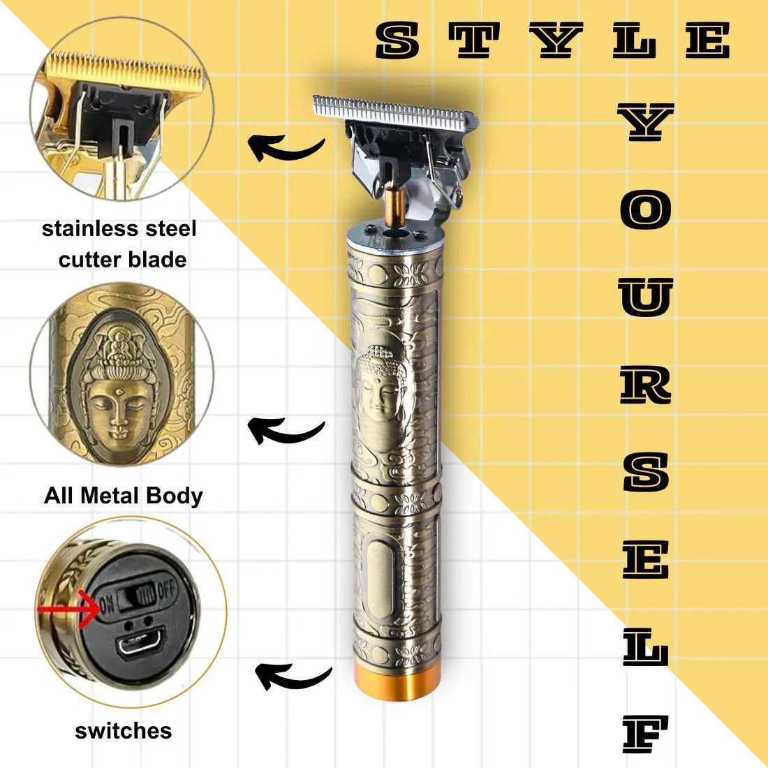 Professional 6 In 1 Hair Trimmer