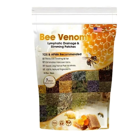 New Bee Venom Patches – Natural Stress Relief & Detox Patch Solution | Relaxation & Wellness Aid