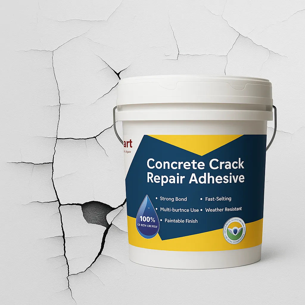 Concrete Crack Repair Adhesive – Heavy Duty Filler for Wall & Floor Cracks