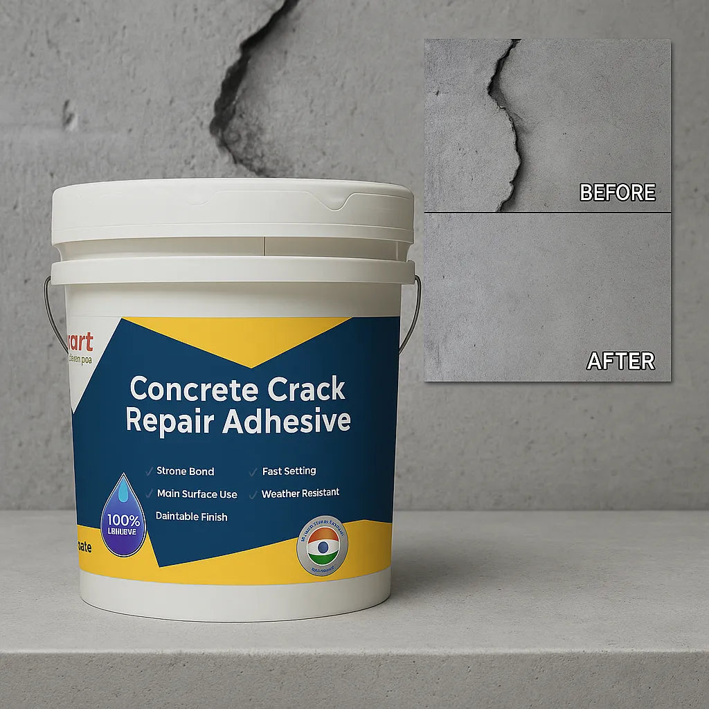Concrete Crack Repair Adhesive – Heavy Duty Filler for Wall & Floor Cracks