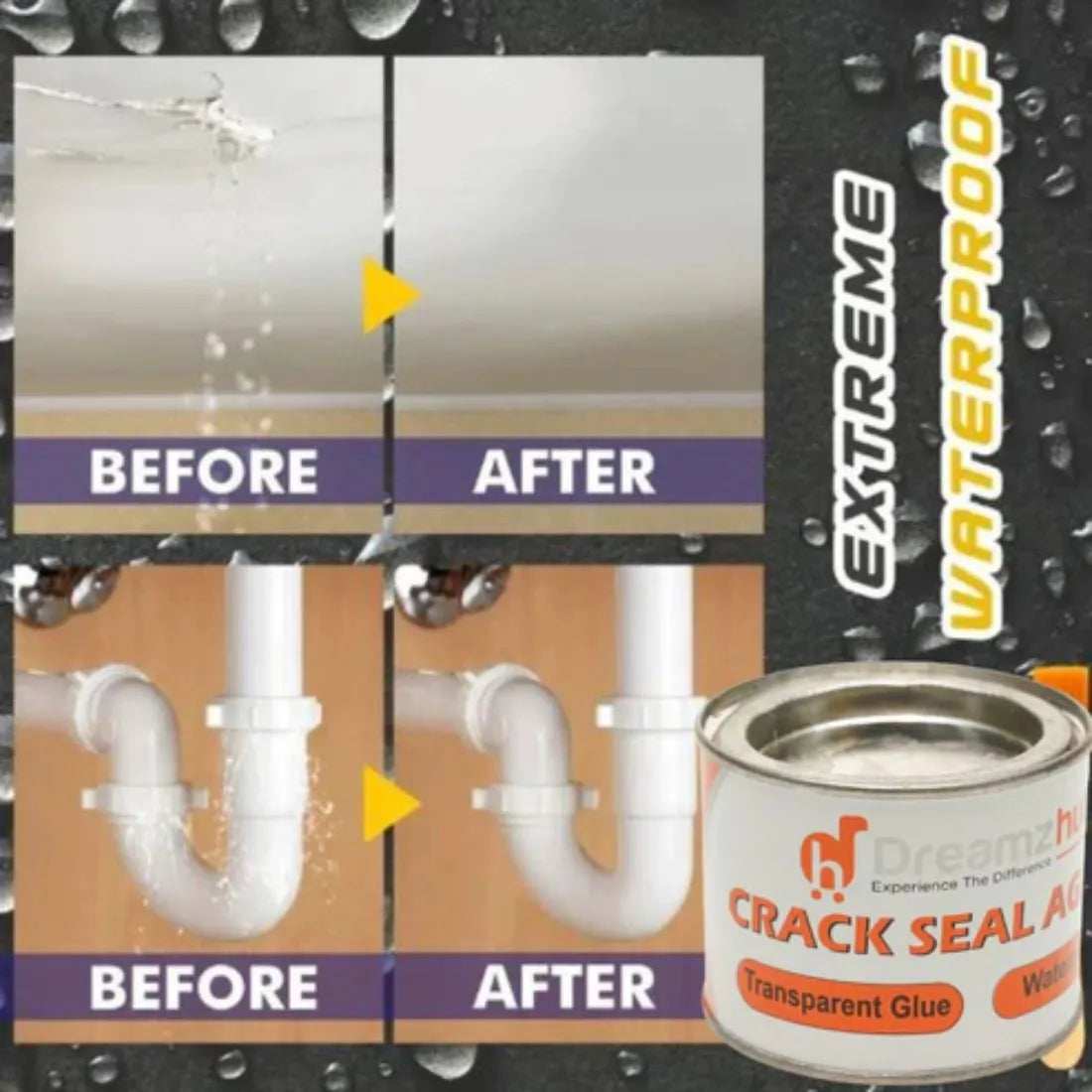 Revolutionary Crack Seal Agent | Waterproof & Leak-Proof | Click2Kart