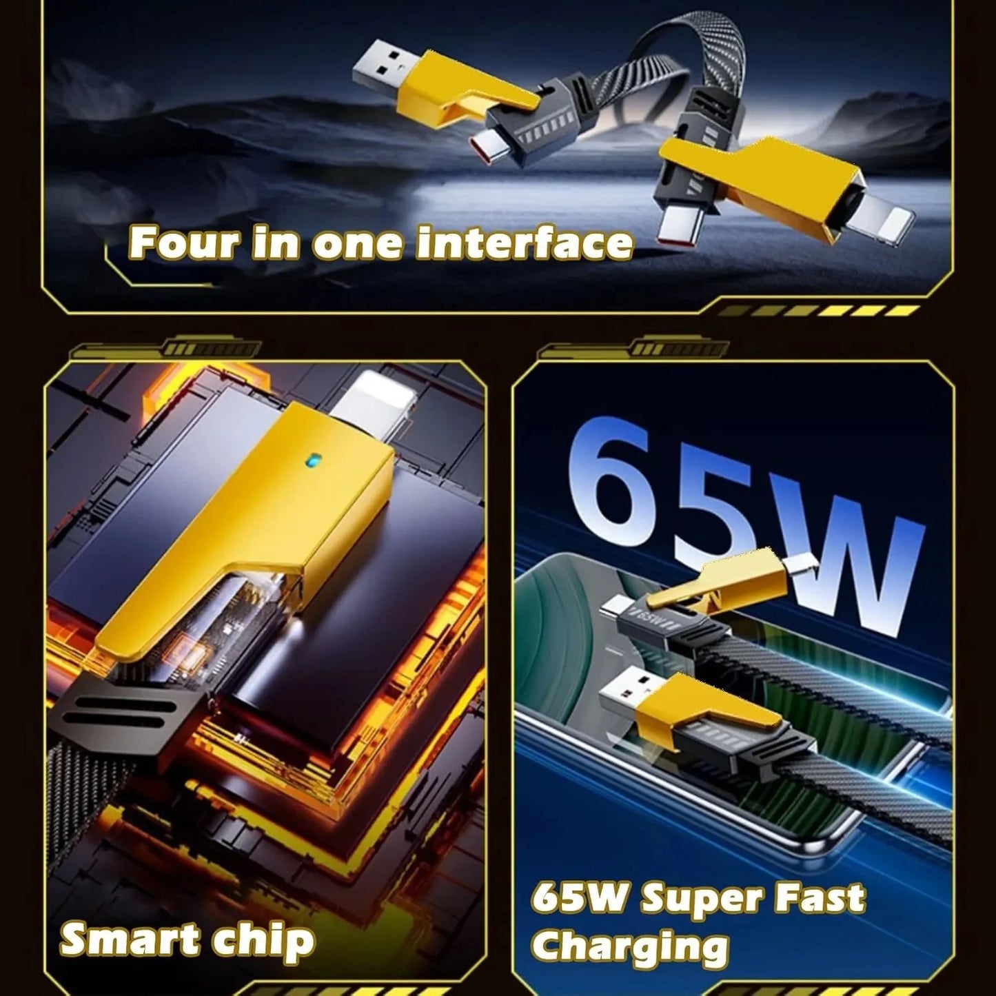 4-in-1 Fast Charging Cable