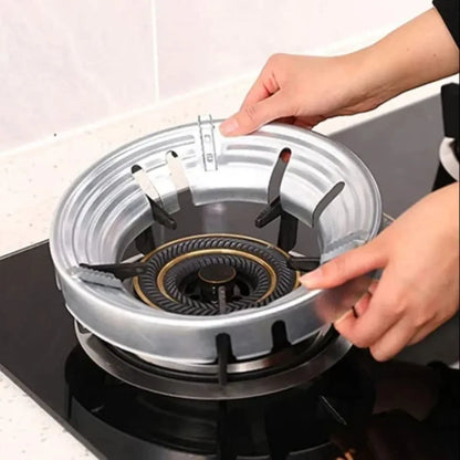 Energy-Saving Cast Iron Pot - Windproof Gas Stove Hood | Click2kart