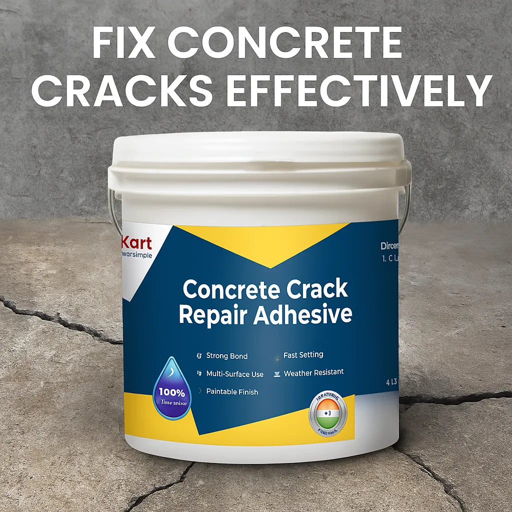 Concrete Crack Repair Adhesive – Heavy Duty Filler for Wall & Floor Cracks