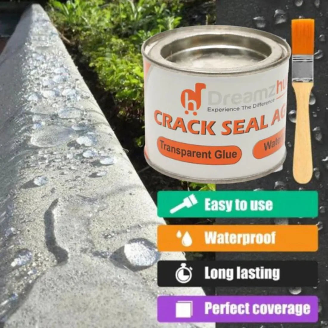 Revolutionary Crack Seal Agent | Waterproof & Leak-Proof | Click2Kart