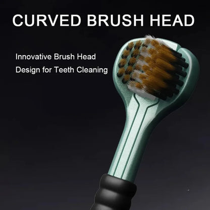 3-Sided Toothbrush | Ultra Soft Bristles for Deep Cleaning