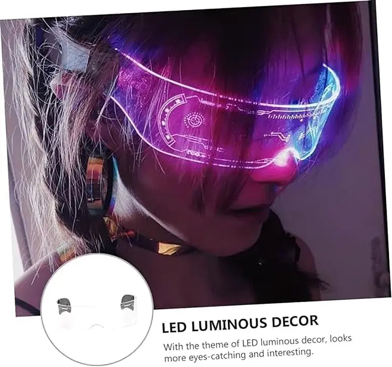 Light Up Glasses – Glow in the Dark Party Glasses for Festivals & Events
