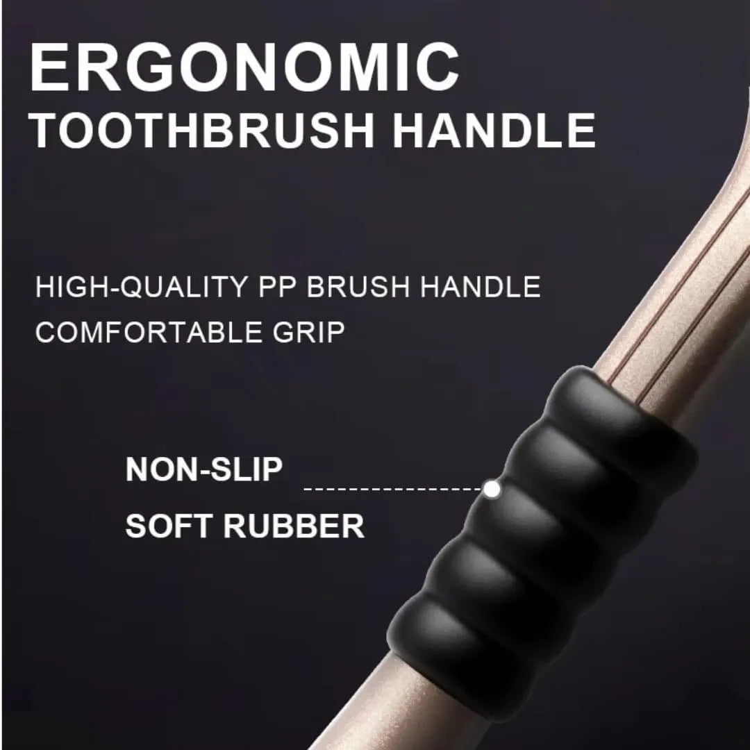 3-Sided Toothbrush | Ultra Soft Bristles for Deep Cleaning