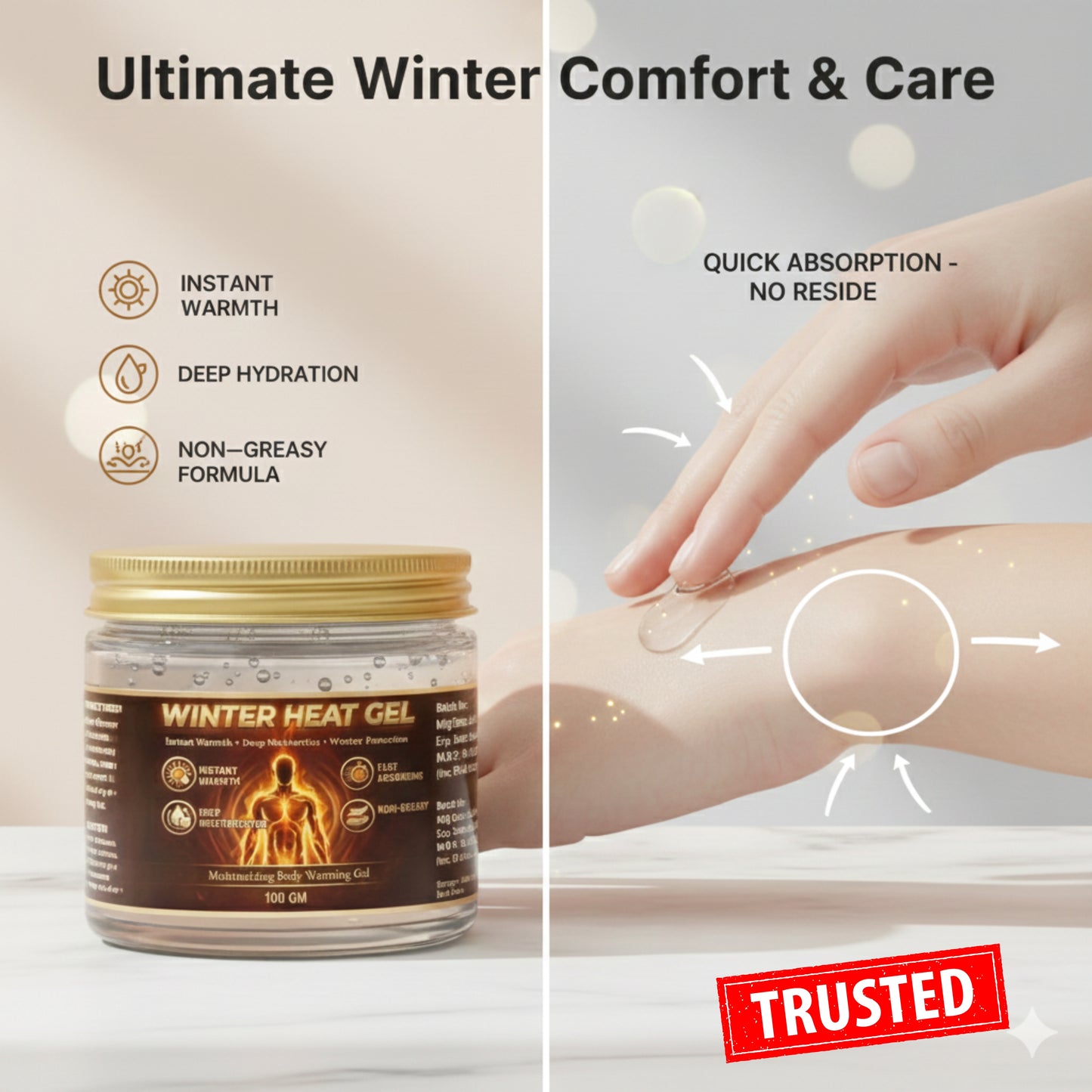 Winter Heat Warmer Gel