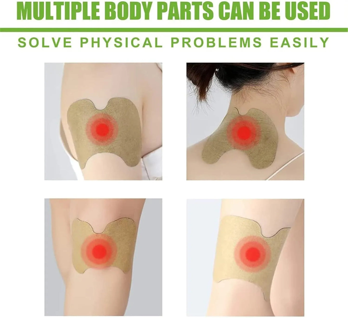 Pain Relief Knee Patch – Fast Acting Relief for Knee & Joint Pain | Natural Heating Therapy Patch