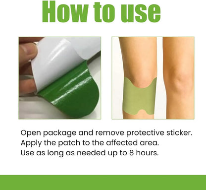Pain Relief Knee Patch – Fast Acting Relief for Knee & Joint Pain | Natural Heating Therapy Patch