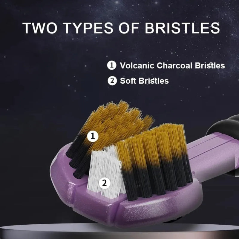 3-Sided Toothbrush | Ultra Soft Bristles for Deep Cleaning