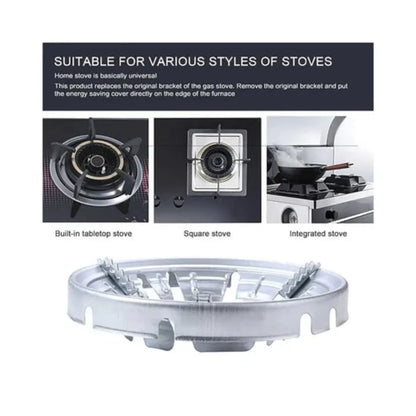 Energy-Saving Cast Iron Pot - Windproof Gas Stove Hood | Click2kart