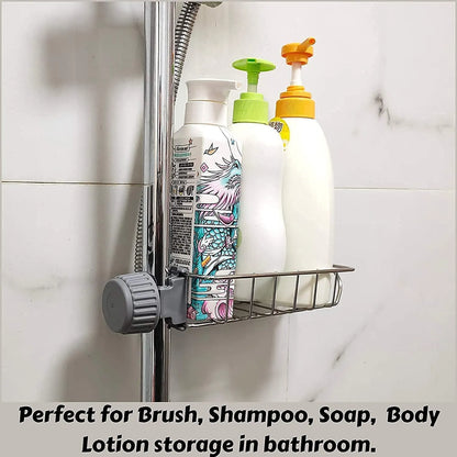 2 Pcs Kitchen Sink Organizer Shelf with 3 Non-Scratch Dish Wash Cloths | Stainless Steel Wash Basin Storage Rack for Kitchen Sink