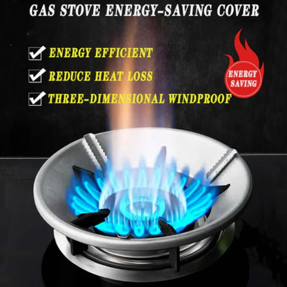 Energy-Saving Cast Iron Pot - Windproof Gas Stove Hood | Click2kart