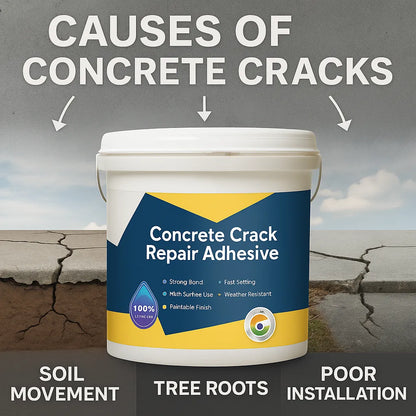 Concrete Crack Repair Adhesive – Heavy Duty Filler for Wall & Floor Cracks