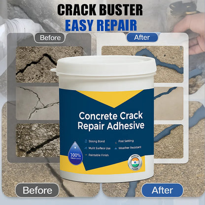 Concrete Crack Repair Adhesive – Heavy Duty Filler for Wall & Floor Cracks