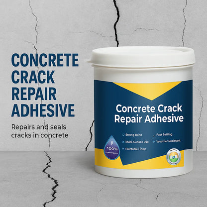 Concrete Crack Repair Adhesive – Heavy Duty Filler for Wall & Floor Cracks