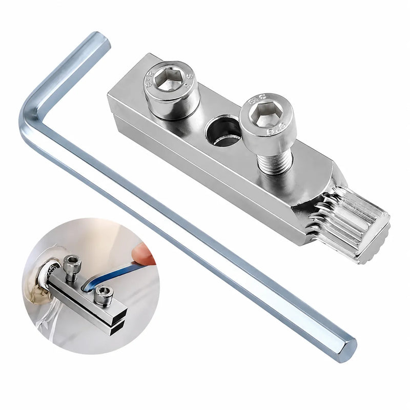 Broken Faucet Head Extractor Tool – Heavy Duty Thread Remover
