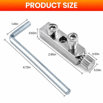 Broken Faucet Head Extractor Tool – Heavy Duty Thread Remover