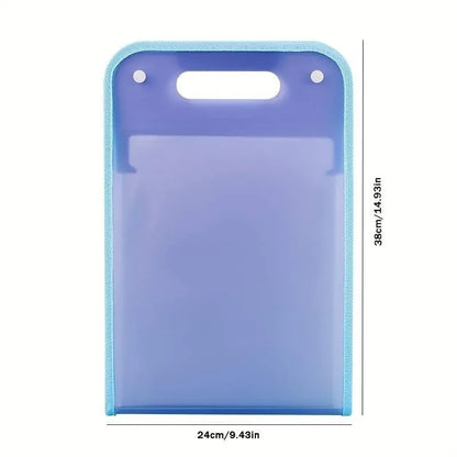 A4 Expanding File Folder | 13 Pocket Accordion Document Organizer