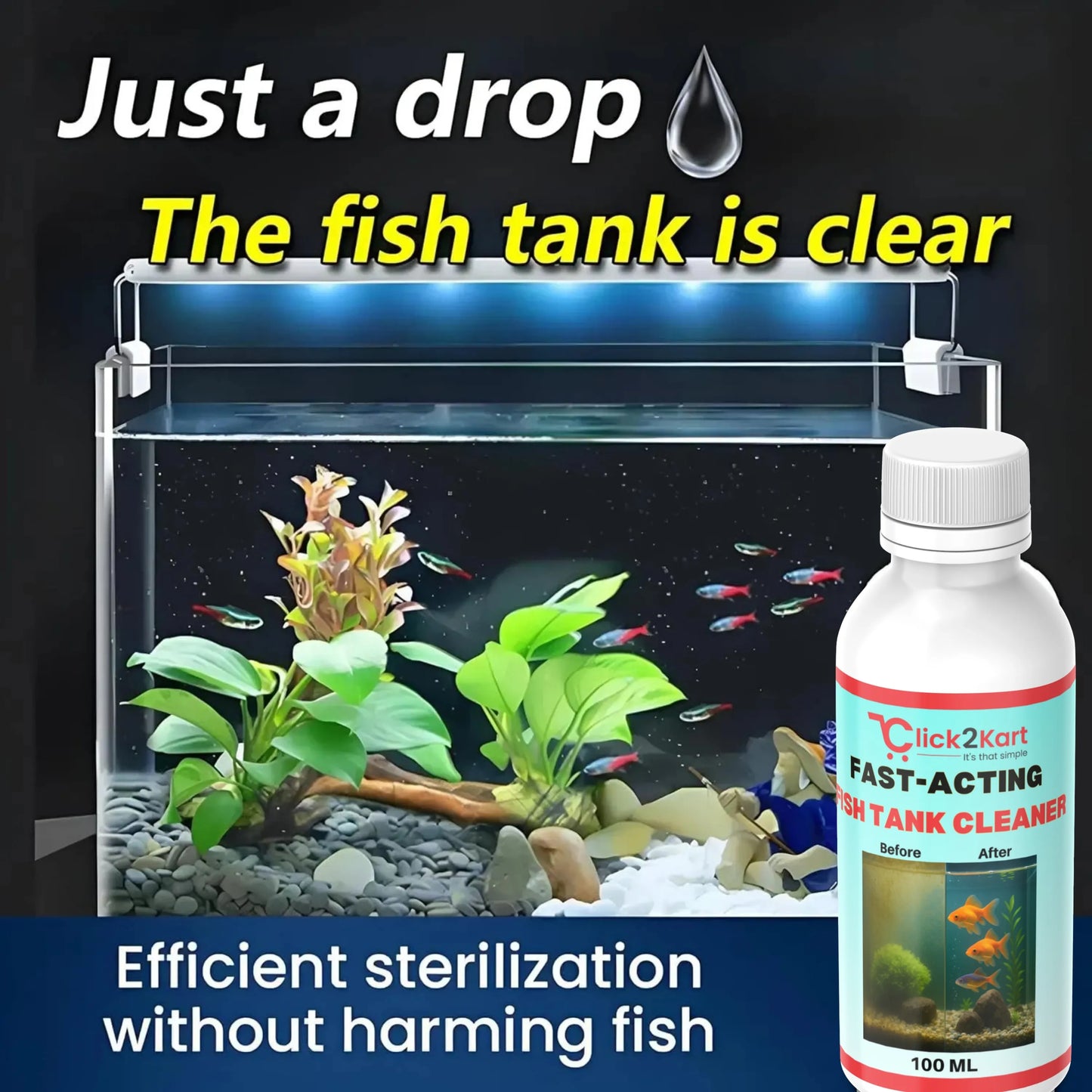 Automatic Fish Tank Purifier & Cleaner
