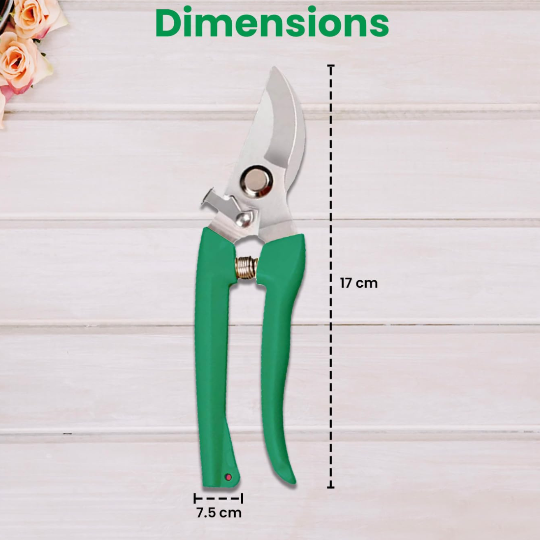 Heavy-Duty Garden Pruning Shears