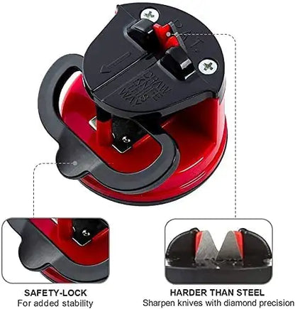 Manual Kitchen Knife Sharpener for Stainless Steel Blades