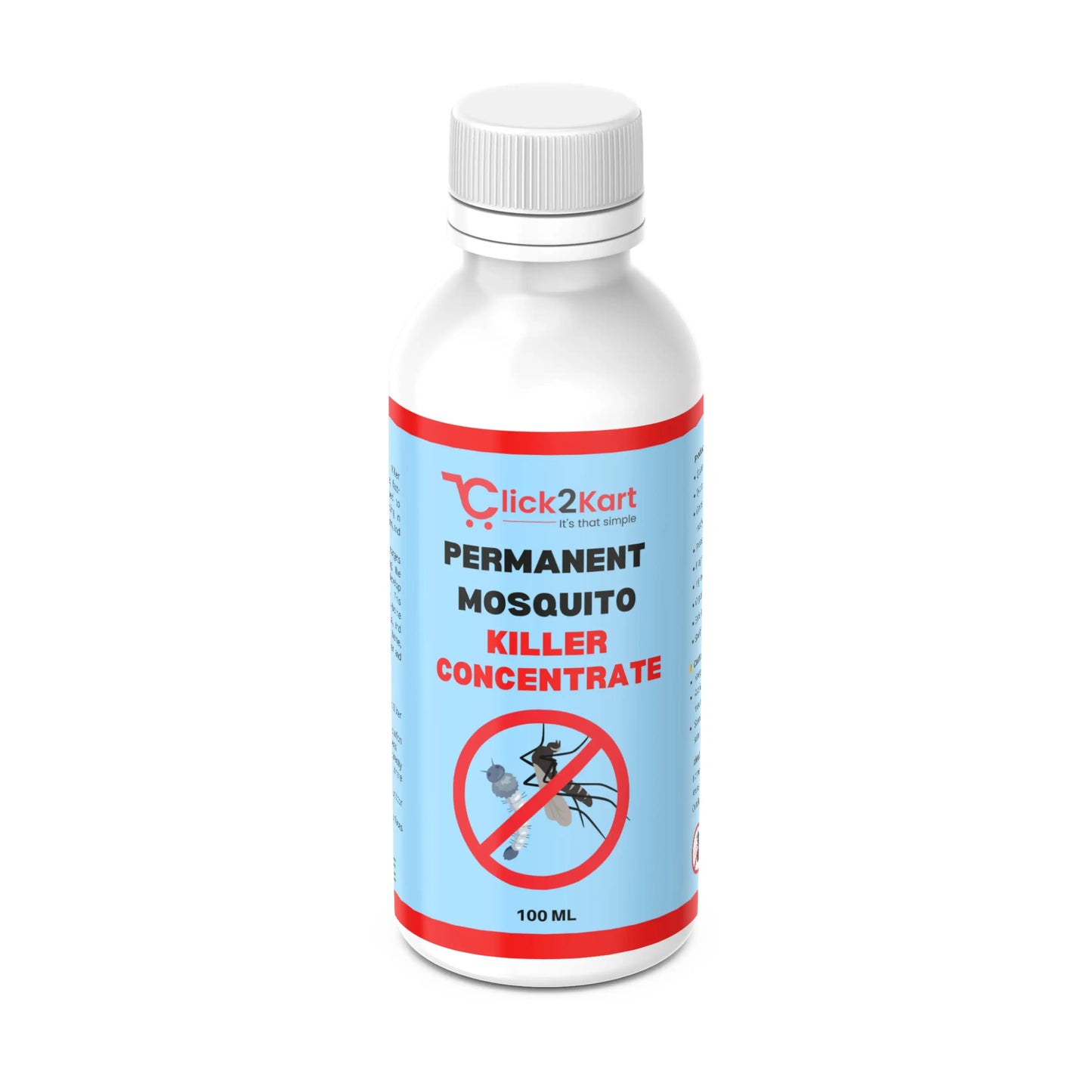 Permanent Mosquito Killer Concentrate | Fast-Acting Larvae & Mosquito Eliminator | Long-Term Home Protection