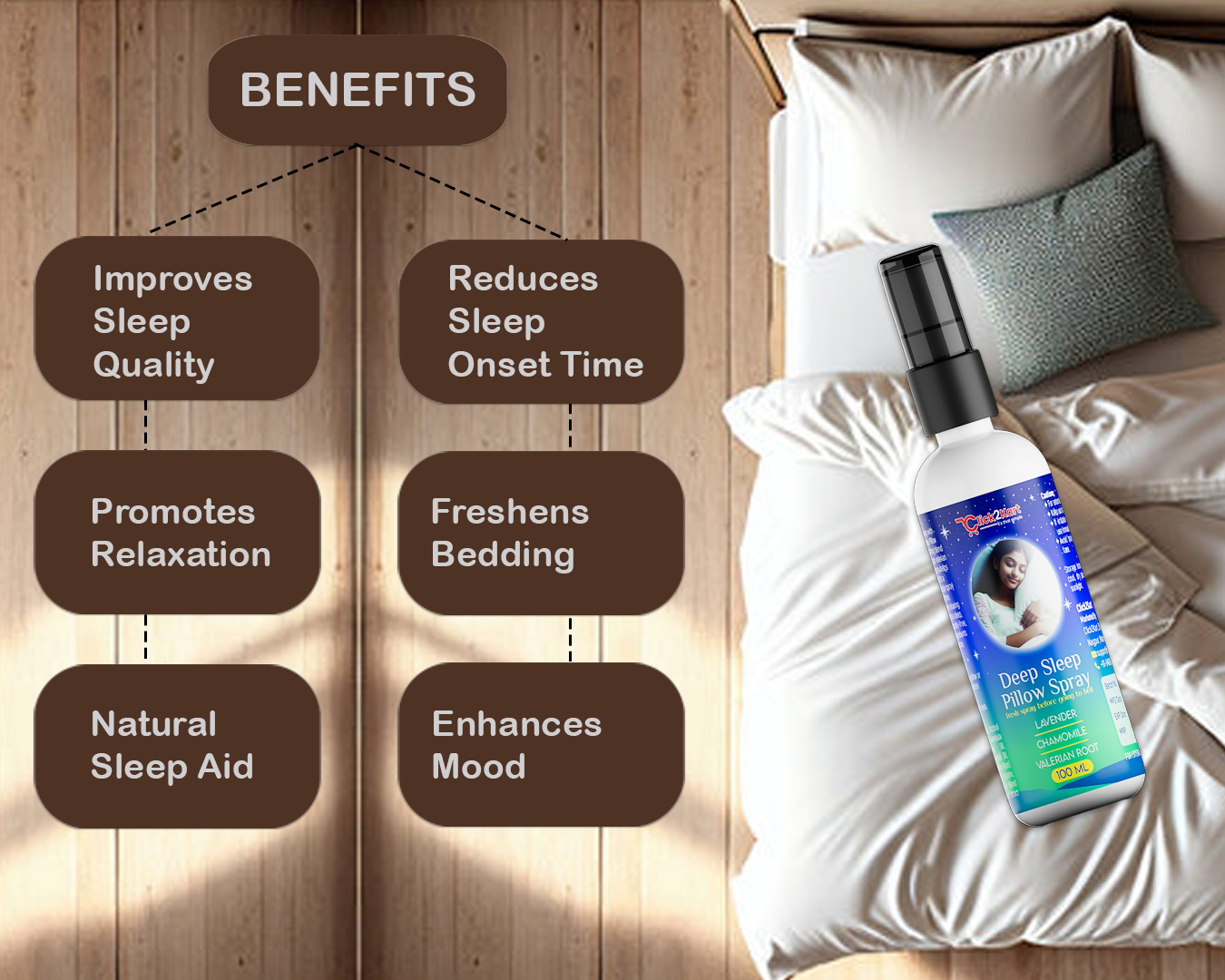 Relaxing and Fresh Sleeping Spray