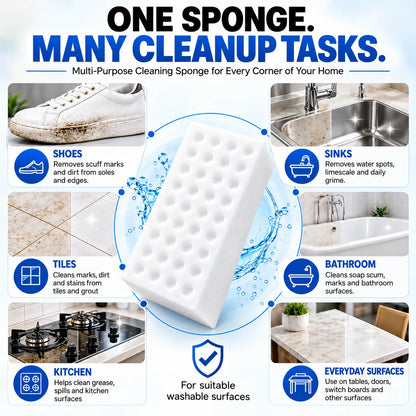 High-Density Multi-Surface Cleaning Sponge – Tough Stain & Dirt Remover