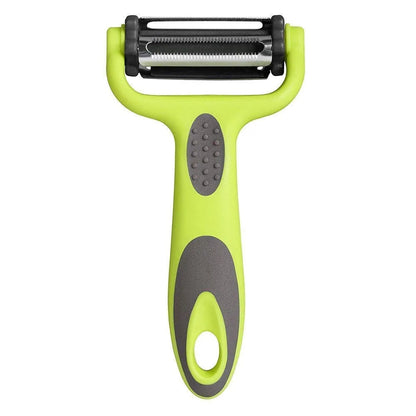 3-in-1 Rotary Multi-Functional Peeler | Vegetable & Fruit Peeler with 3 Interchangeable Blades