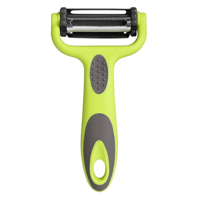 3-in-1 Rotary Multi-Functional Peeler | Vegetable & Fruit Peeler with 3 Interchangeable Blades