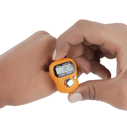 Mini Finger Ring Japa Counter | Digital Tally Counter for Meditation, Prayer & Chanting