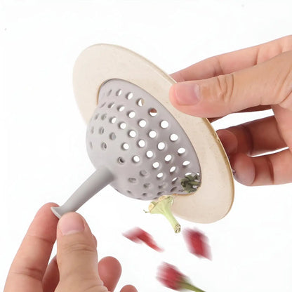 Universal Silicone Sink Strainer | Flexible Kitchen Drain Filter for Food Waste & Hair Catching