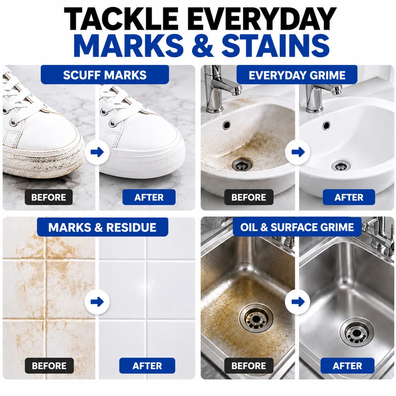 High-Density Multi-Surface Cleaning Sponge – Tough Stain & Dirt Remover