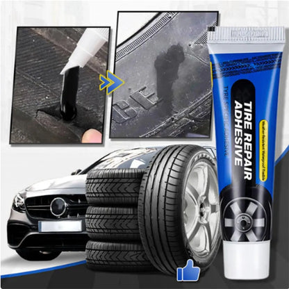 Waterproof Flexible Tyre Repair Adhesive – Instant Puncture Sealant for Cars, Bikes & Tubeless Tyres