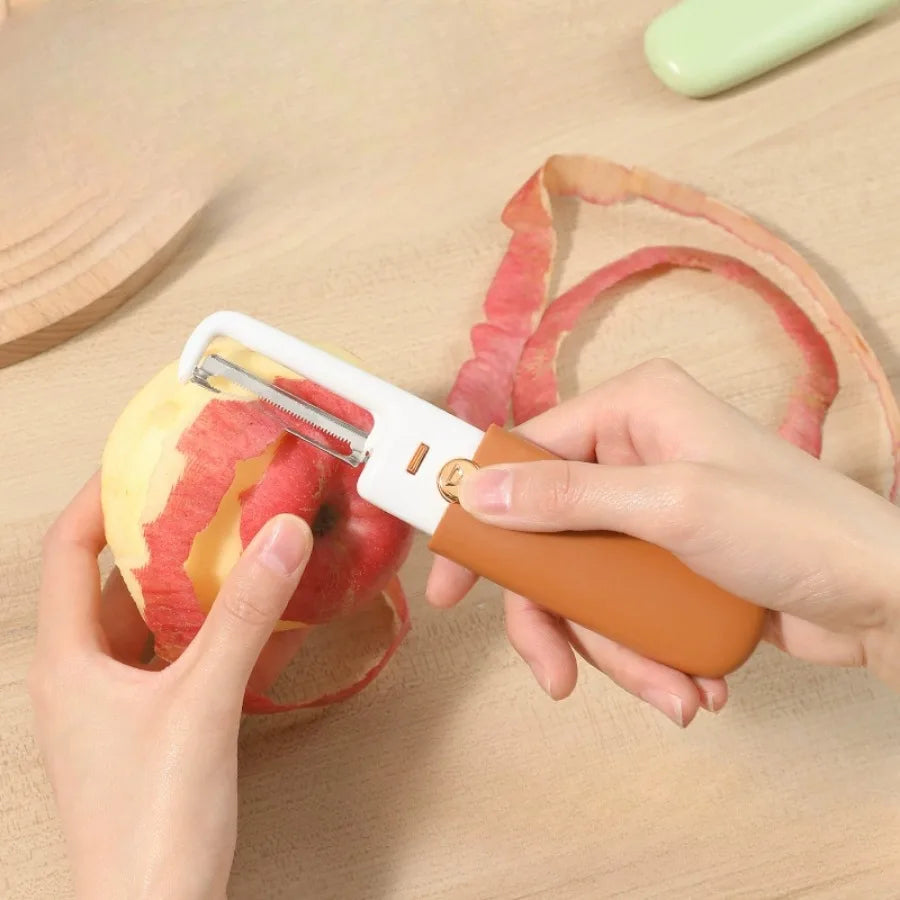 2-in-1 Peeler & Knife – Slice & Peel in One Smart Tool!