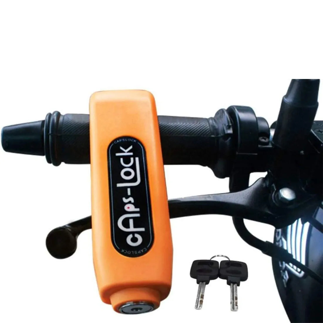 Heavy-Duty Bike Handlebar Brake Lock | Secure Locking System for All Bikes & Scooters