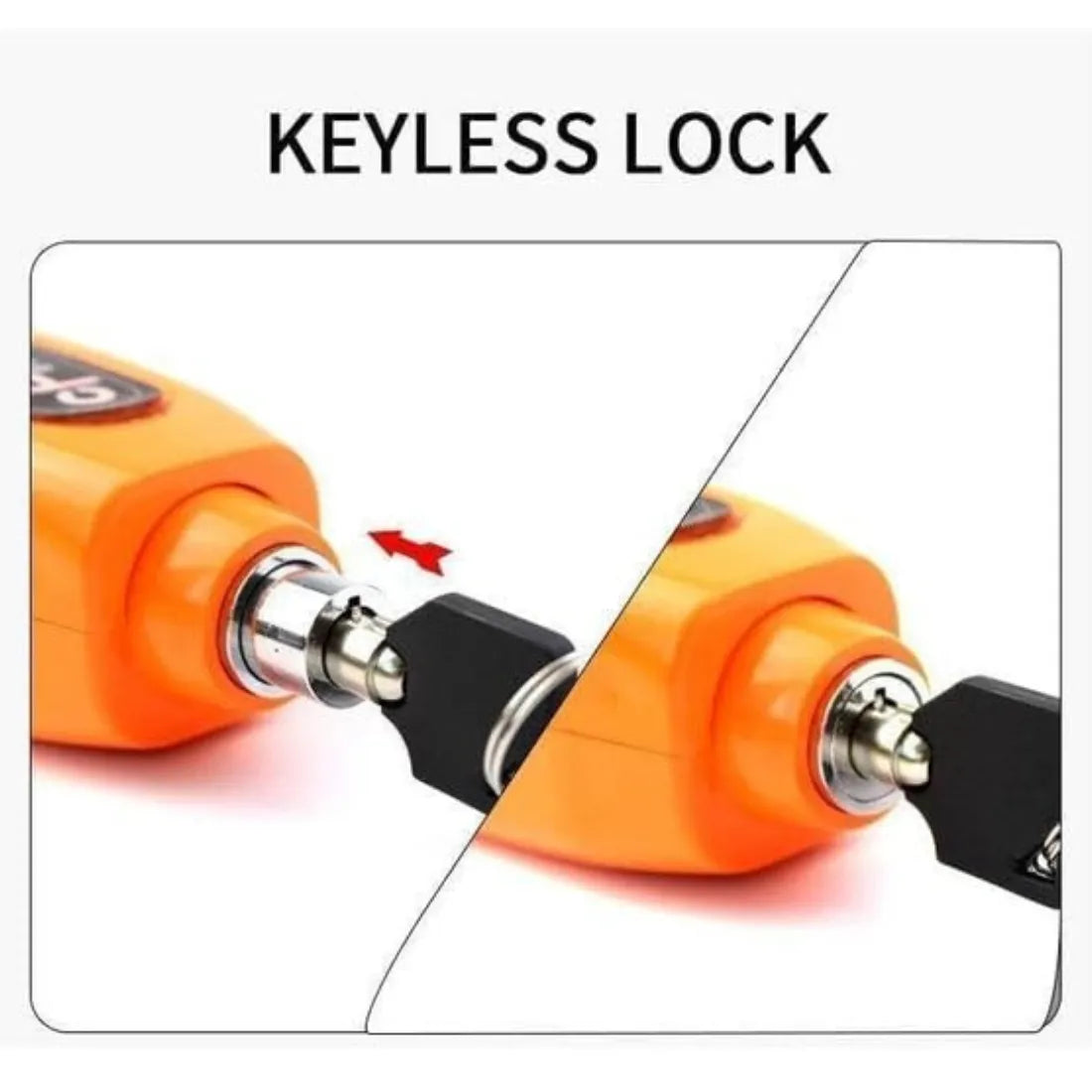 Heavy-Duty Bike Handlebar Brake Lock | Secure Locking System for All Bikes & Scooters