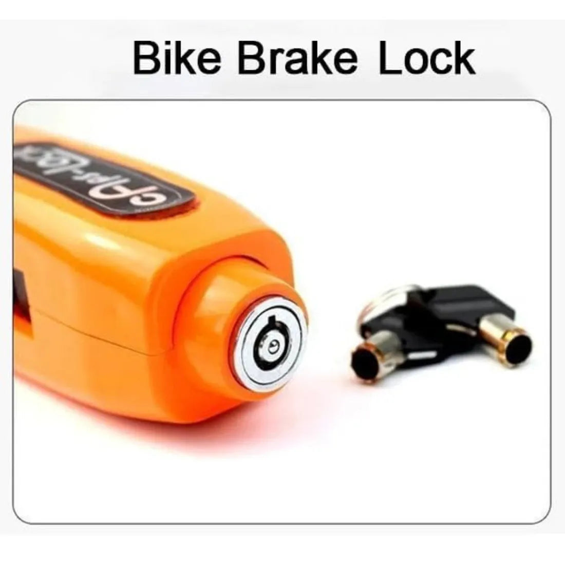 Heavy-Duty Bike Handlebar Brake Lock | Secure Locking System for All Bikes & Scooters