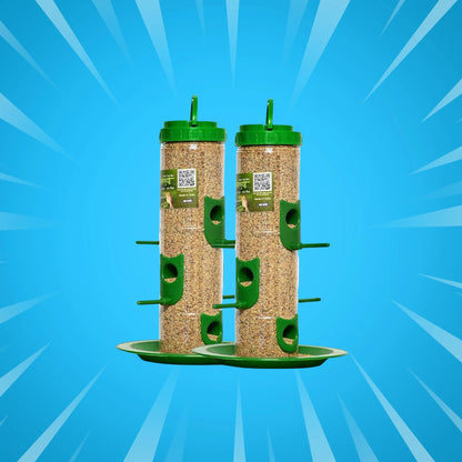 Durable Hanging Bird Feeder for Outdoor Use – Attracts Wild Birds