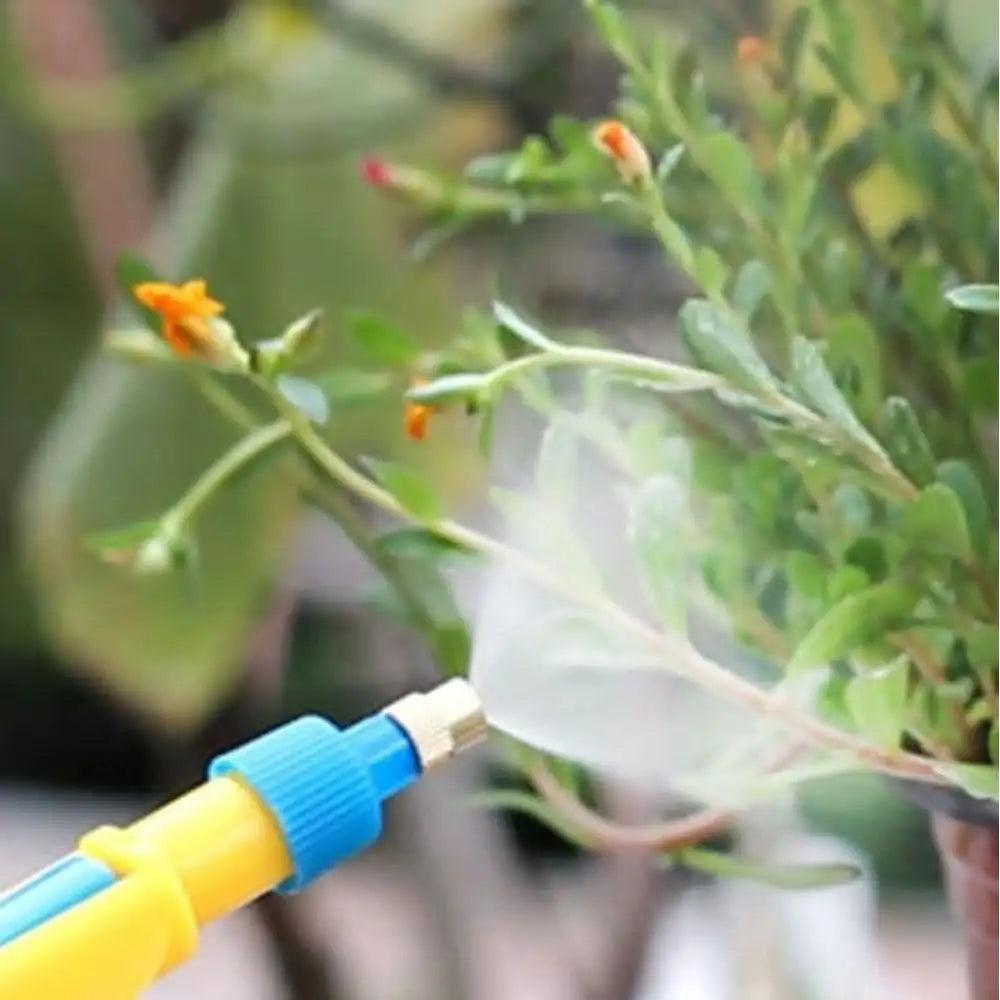 Bottle Pressure Sprayer Attachment | Handheld Pump Spray Gun | Adjustable Nozzle for Gardening & Cleaning