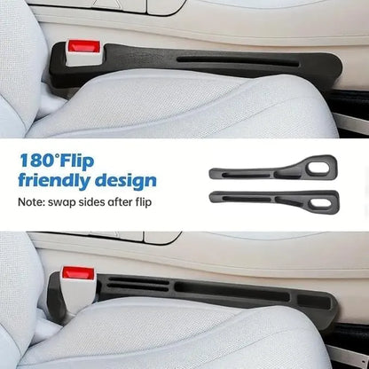 Pack of 2 Car Seat Gap Filler Organizer | EVA Car Gap Storage Pad with Phone Holder | Universal Fit Seat Gap Plug for Cars & SUVs