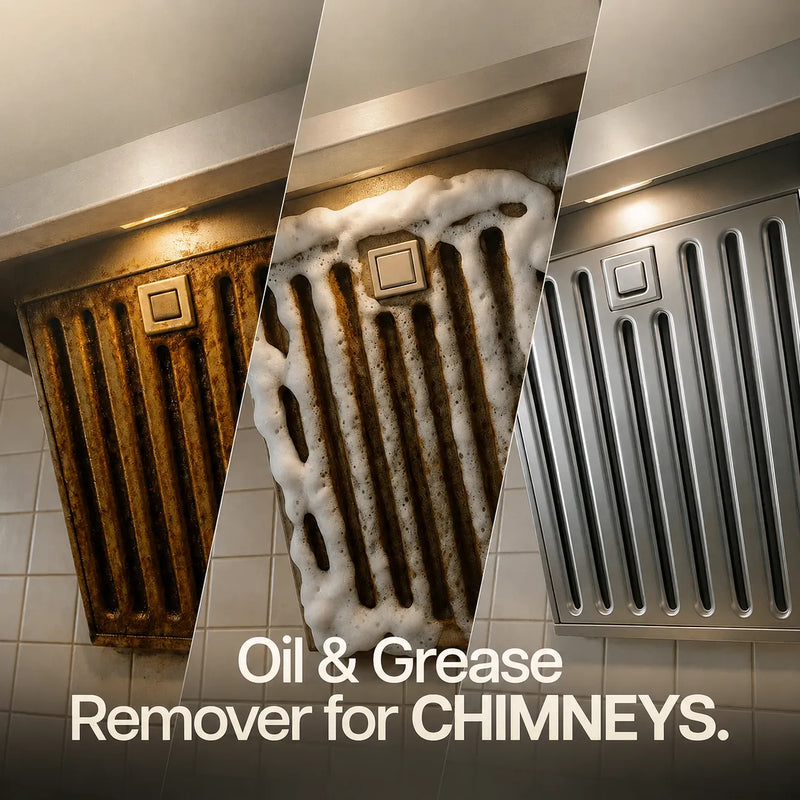 Dissolves Grease Instantly