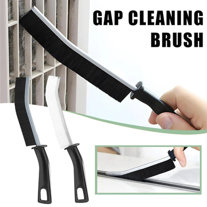 Multifunctional Long Handle Gap Cleaning Brush | Household Crevice Cleaning Tool for Tile Gaps, Window Tracks, Kitchen Sink & Bathroom Corners