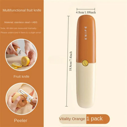 2-in-1 Peeler & Knife – Slice & Peel in One Smart Tool!