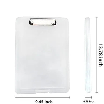 File Storage Pad | Clipboard with Storage | Exam Writing Pad