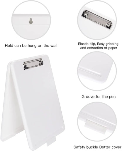 File Storage Pad | Clipboard with Storage | Exam Writing Pad
